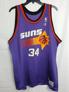Charles Barkley Phoenix Suns Champion Jersey 90's Vintage Basketball - Large